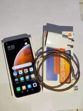 Hp Redmi 9c ram 4/64gb Fullset original