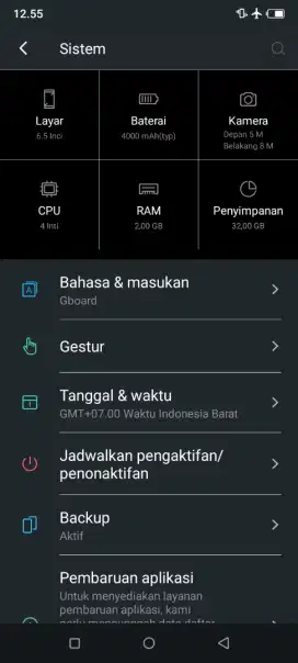 ITEL VISION 1 PRO ICE CRISTAL BLUE