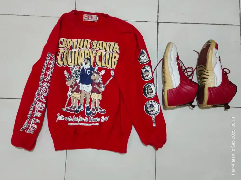 Captain santa & Jordan retro 12