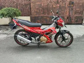 Suzuki satria f 150 CC th 2012 plat 2027 mesin halus