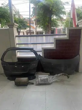 ORI Kap depan, pintu bagasi, knalpot jazz 2012 GE8 free shifter NEGO