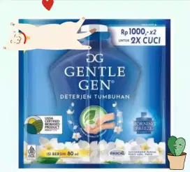 Sabun Cair Gentle Gen 80ml isi 16sachet