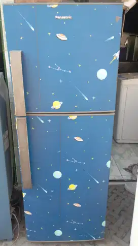 Kulkas panasonic 2 pintu siap pakai