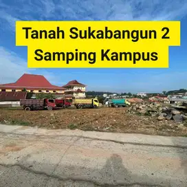 JUAL CEPAT TANAH SUKABANGUN 2 SISA 3 KAVLING