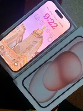 iphone 15  ex ibox garansi on