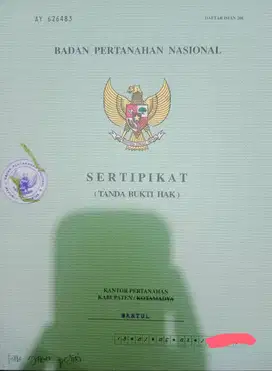 Jual tanah pekarangan  bonus material dan listrik