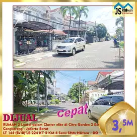 DIJUAL RUMAH 2 Lantai di Cluster elite di Citra 2 Ext Cengkareng - DO