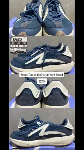 Sepatu Specs Tempo 1980 Ship Yard Egred