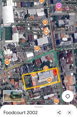 Dijual Tanah Dan Bangunan Area Kemang Raya Jakarta Selatan Strategis