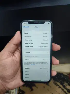 iPhone X 64GB inter all operator hb 98%