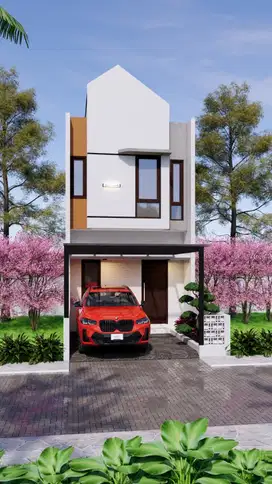 Cluster mewah 700jt-an di setu Jakarta timur full bata merah