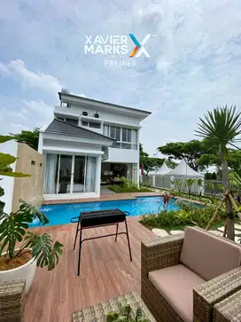 Dijual rumah baru citragarden malang kolam renang keren minimalis