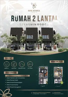 dijual rumah dilokasi strategis kota bogor
