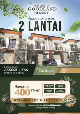 Hunian strategis, dekat kampus & fasilitas publik
