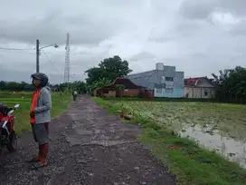 tanah zona kuning  patung jamu sykoharjo 12.000 m