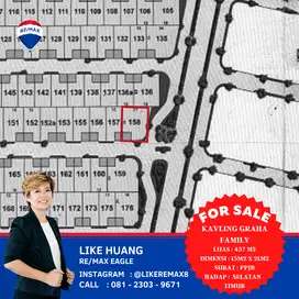 Dijual Kavlingan Graha Family