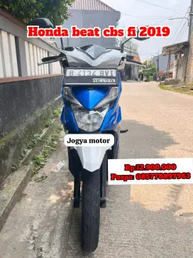 Honda beat cbs fi 2019 cash credit