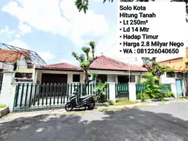 Jual Rumah Lama Area Solo Kota, Dekat Paragon Mall, SGM, Stadion