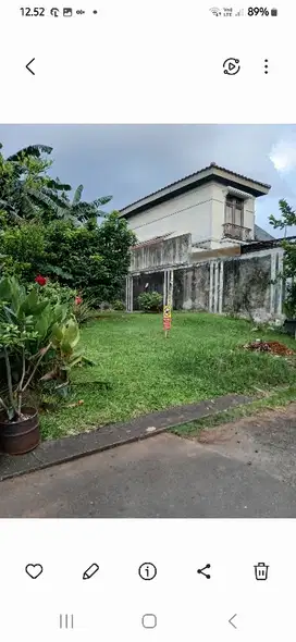 Tanah kavling jual dalam cluster legenda wisata cibubur