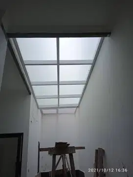 Kanopi bahan atap teransparan