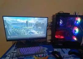 PC Gaming fullset siap pake