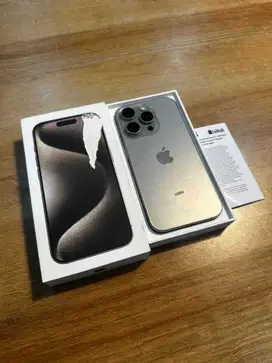 iphone 15 Pro 256Gb resmi indonesia second ibox / gdn