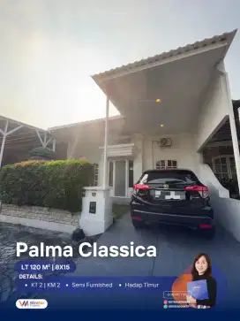 Dijual Rumah Minimalis Palma Classica Citraland