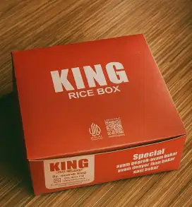 Nasi kotak siap antar area Bandar Lampung