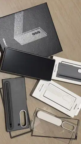Samsung Fold 6 Silver 256gb second mulus