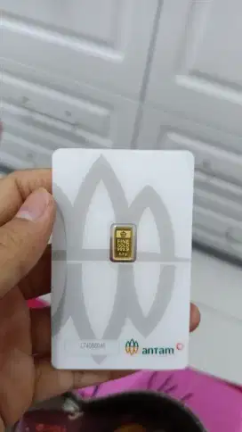 Logam Mulia Antam 0,5 gram Resmi 100% Verified