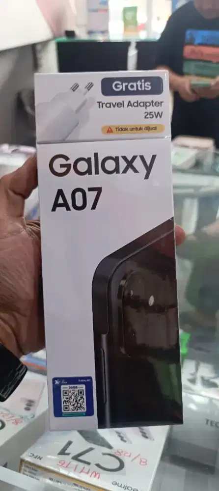 1JTA'AN SAMSUNG A07 RAM 4GB ROM 128GB (BARU SEGEL)