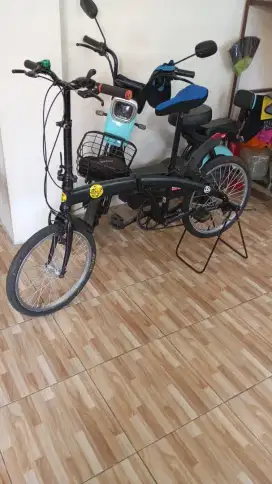 sepeda lipat 20 inc 6 speed siap goes