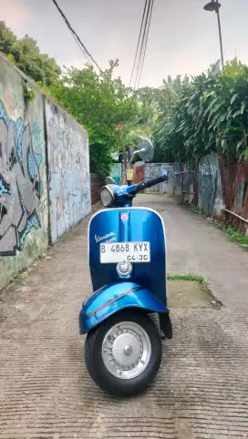 Vespa super 75 pajak hidup ban tubeless