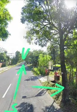 Tanah Bagus Tepi Jalan Palagan Dekat Pasar Rejodani