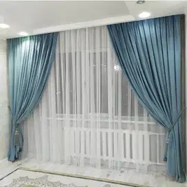 Dijual Gorden Jendela Terbaru Minimalis Mewah Murah Gordyn Hordeng