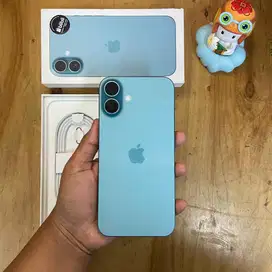 iPhone 16 Plus 128gb Teal cc 2 Garansi resmi GDN agustus 2026