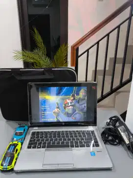 Laptop slim HP Folio Core i5 RAM 8GB/SSD+HDD Fingerprint!