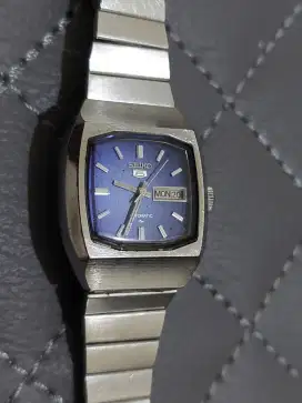 Jam tangan wanita seiko5 dial blue japan