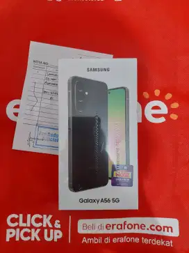 SAMSUNG A56 5G 8/256 NEW SEGEL RESMI