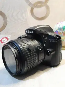 NIKON D3300 KIT AFS 18 55 VR SC 7K LIKE NEW BERGARANSI