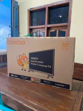 SMART TV 32 inch COOCAA BARU SEGEL