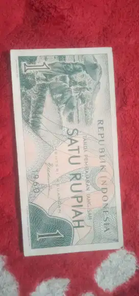 uang lama pecahan 1 rupiah, 100 rupiah dan 500 rupiah