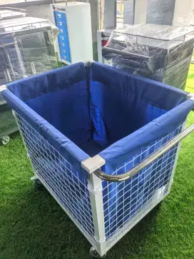 troli laundry single / troli linen kotor