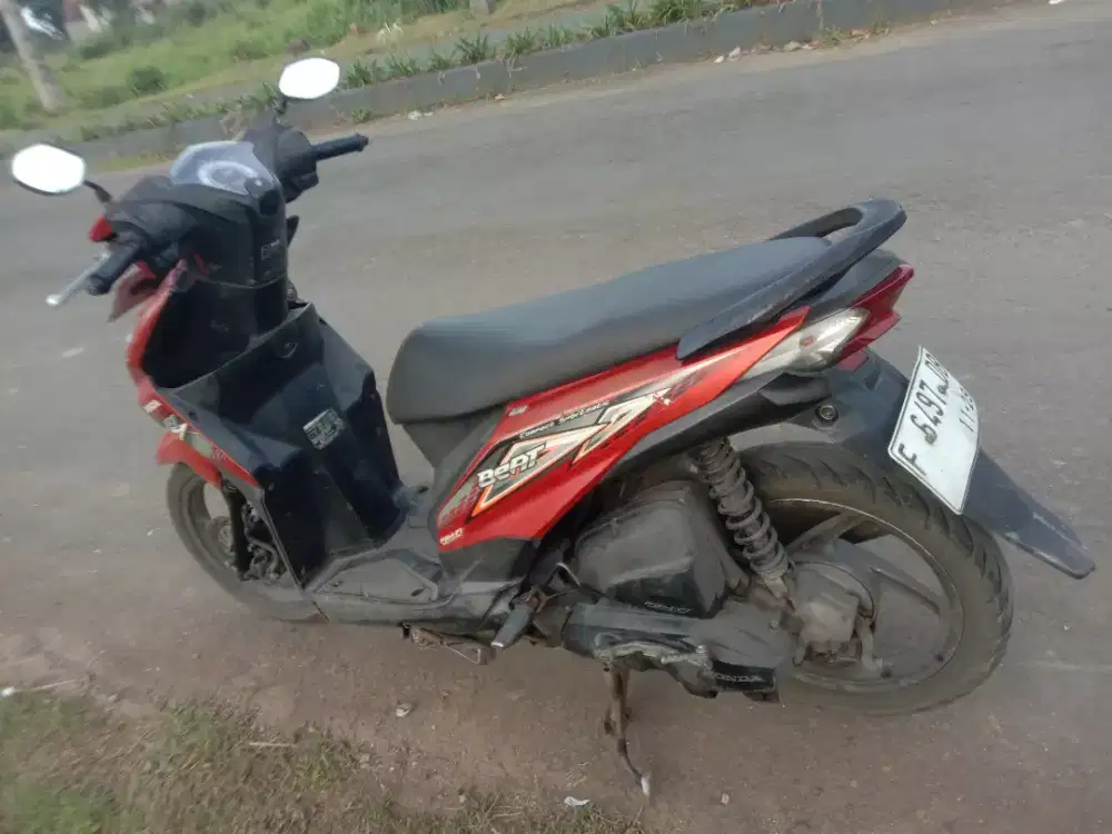 dijual honda beat kwalitas lumayan bukan lumanyun, surat-surat lengkap