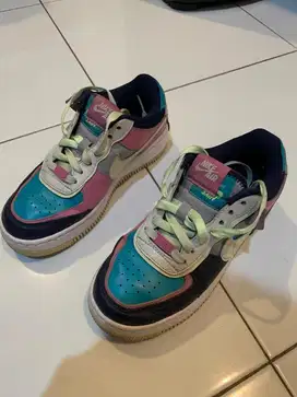 Nike Air Force 1 Low Shadow Barely Volt Oracle Aqua (W)