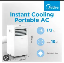 AC portabel Midea 1/2PK