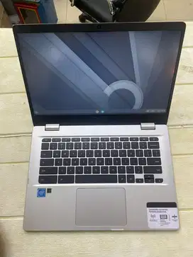Asus Chromebook 14 ram 4gb/128gb intel celeron N3350 laptop murah