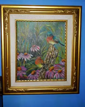 Lukisan Canvas Asli
