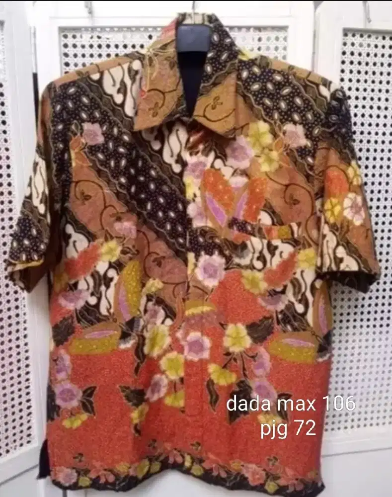 Kemeja batik pria formal resmi kerja kantor