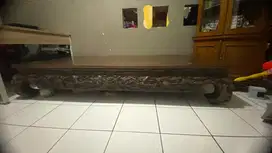 Meja / Bale-balean ukir jati tua